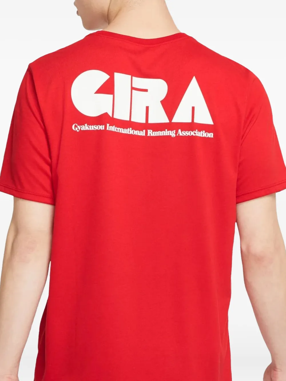 Nike graphic-print T-shirt - Rood