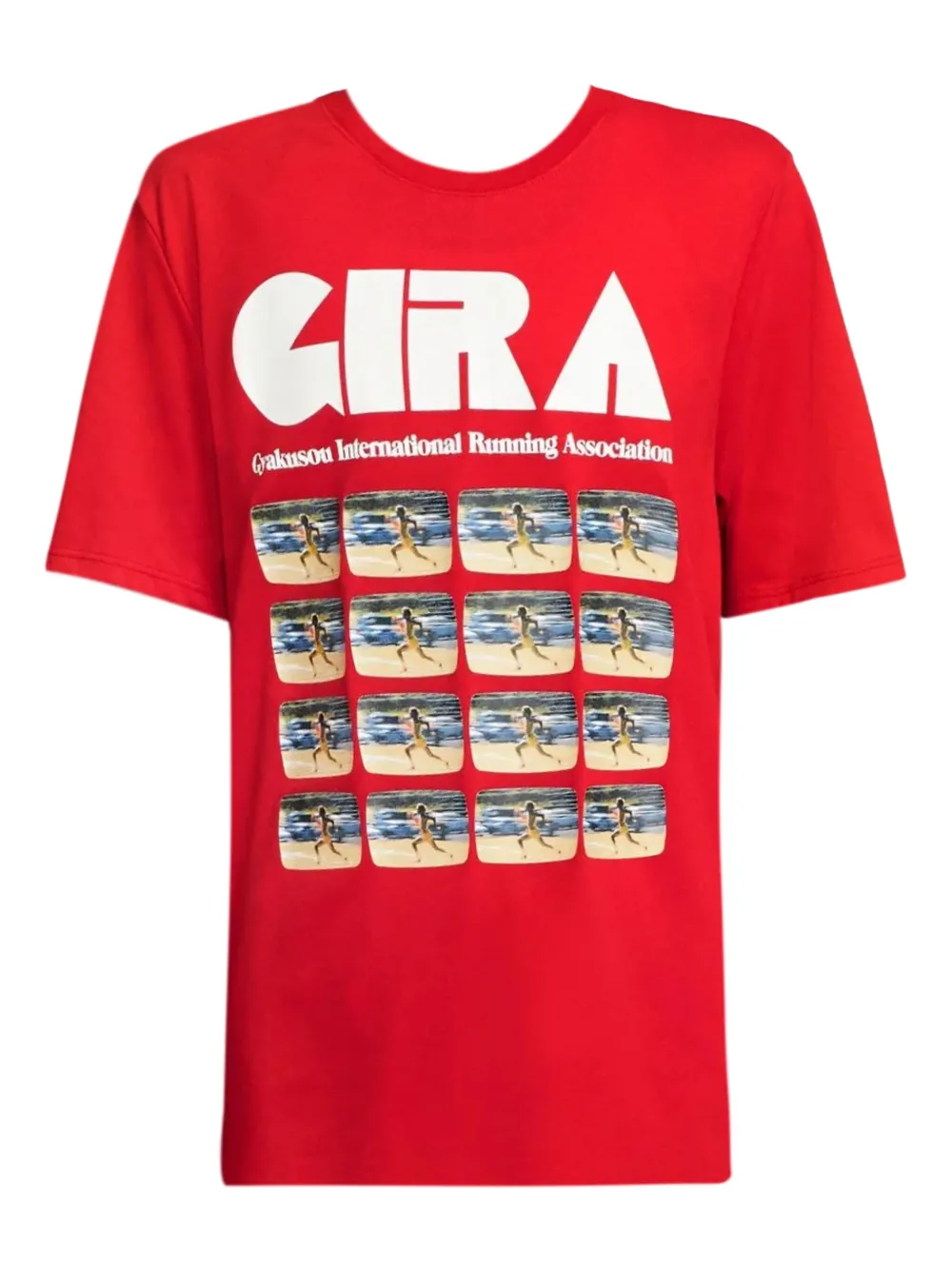 Nike playera con estampado gráfico | rojo | Image 1