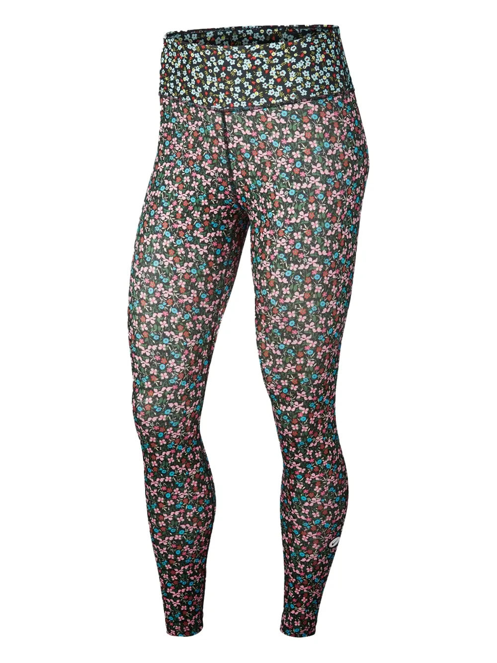 Nike floral leggings - Schwarz