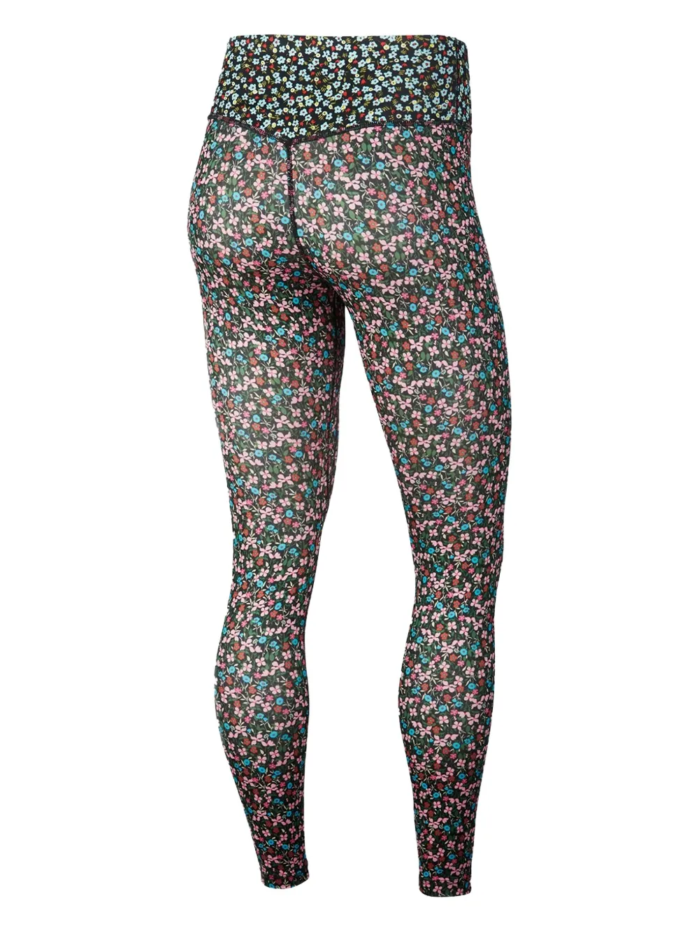 Nike Legging met bloemen Zwart