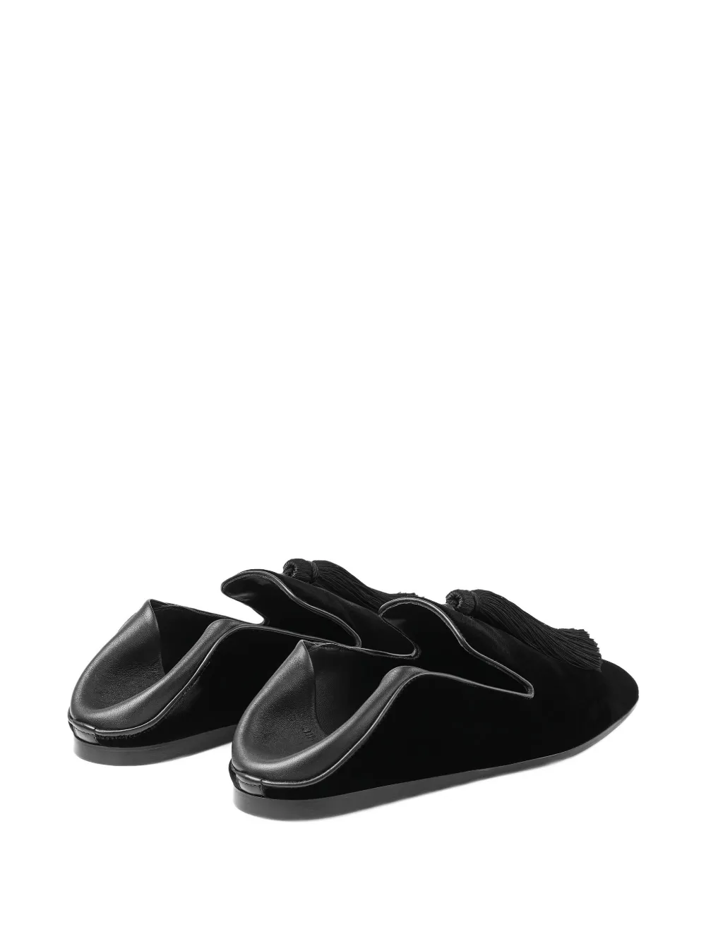 Jimmy Choo Eliot loafers met kwastje Zwart