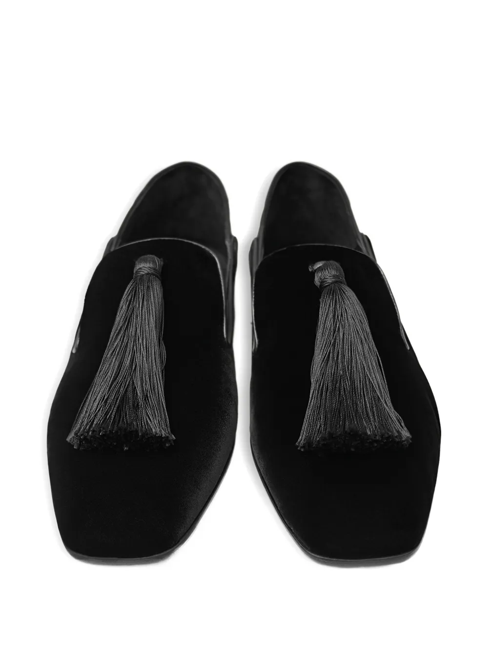 Jimmy Choo Eliot loafers met kwastje Zwart