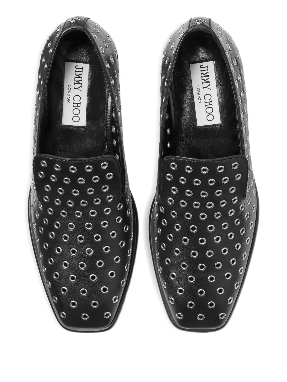 Jimmy Choo 45 mm Eliot loafers Zwart