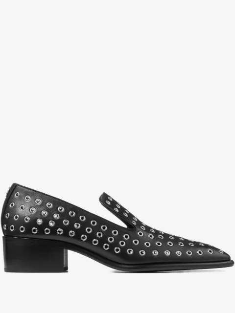 Jimmy Choo Eliot leather loafers