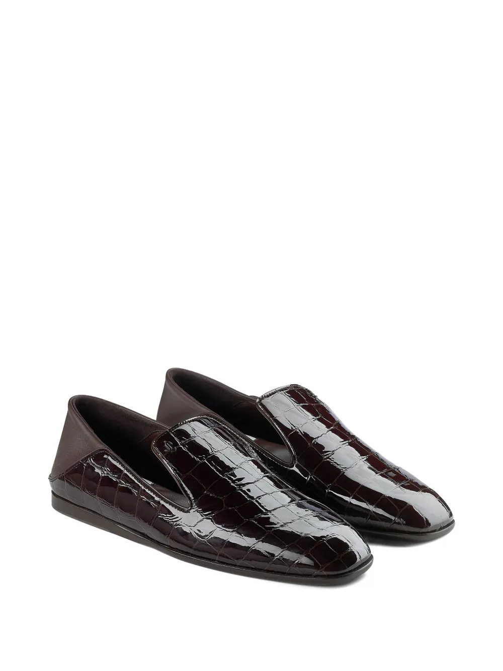 Jimmy Choo Eliot crocodile-effect ballet flats | Image 2