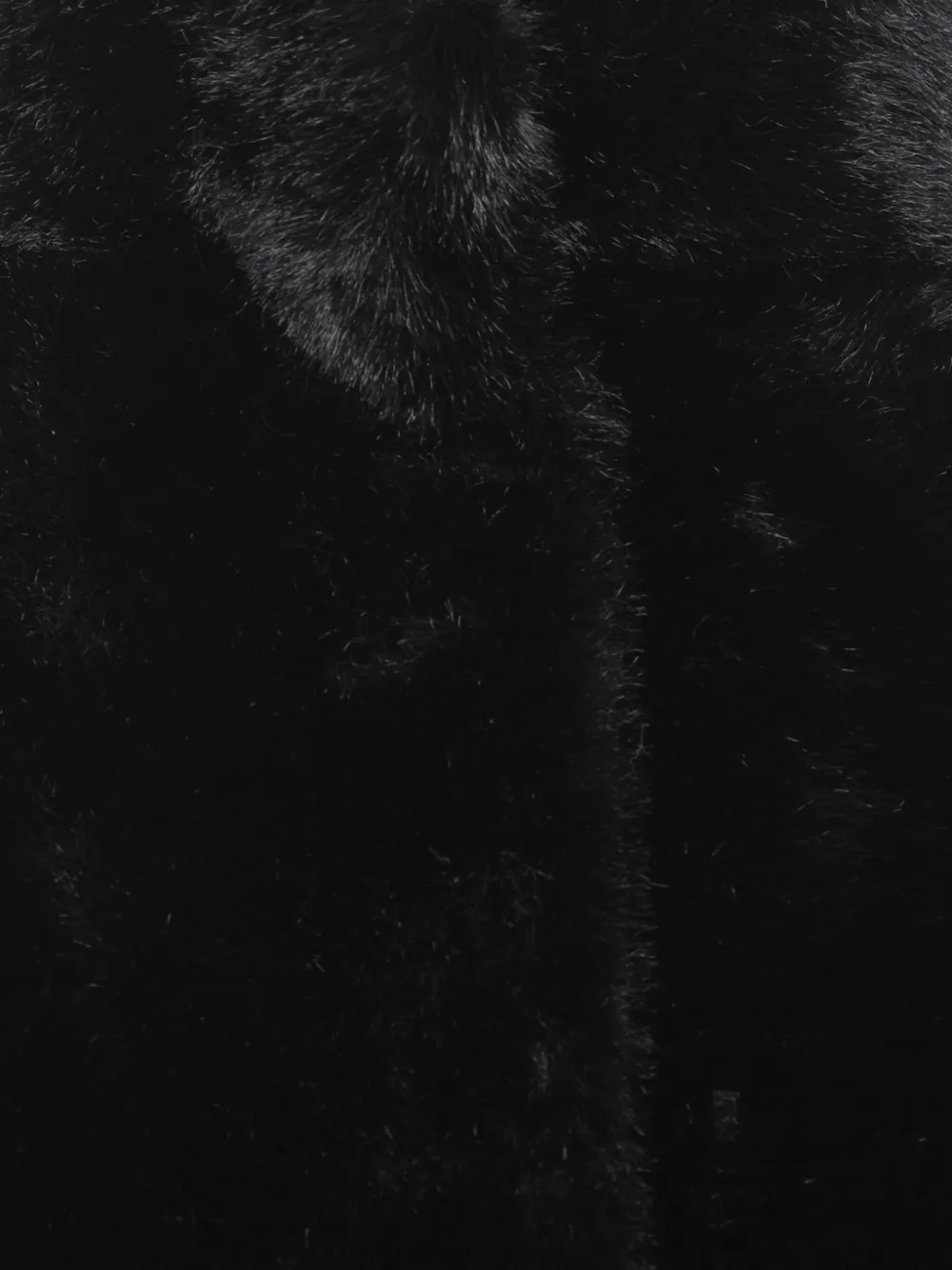 VALENTINI 1972 Jas met drukknoopsluiting Zwart