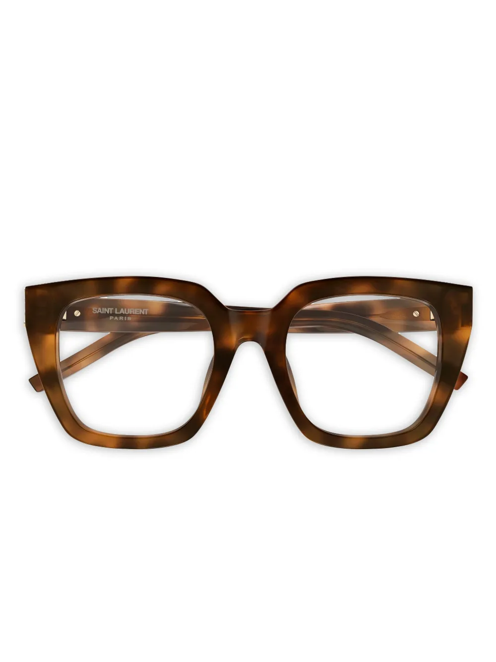 Saint Laurent Eyewear square glasses | Brown | Image 1