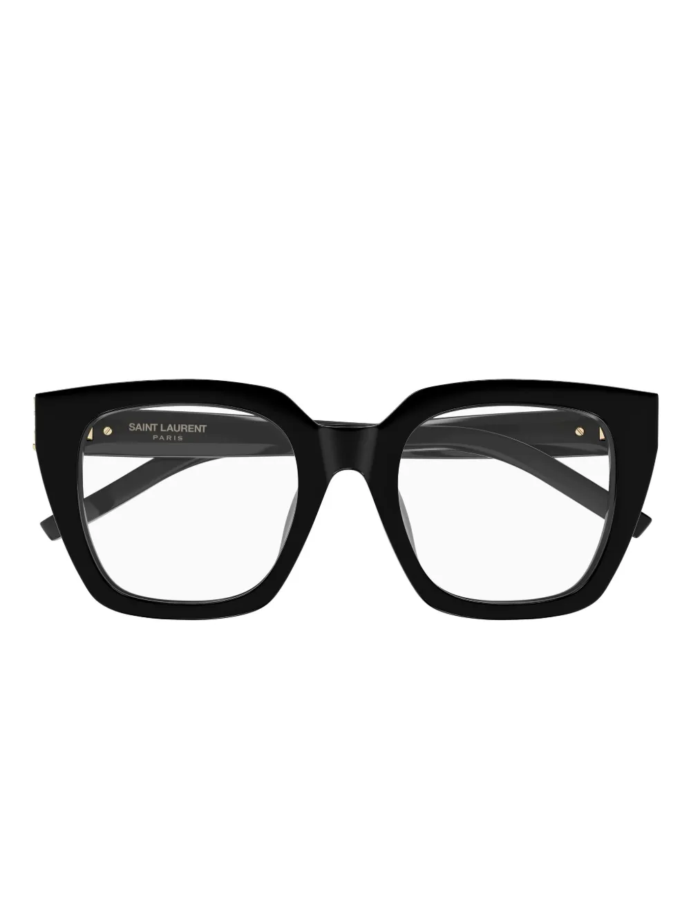 Saint Laurent Eyewear square glasses | Black | Image 1