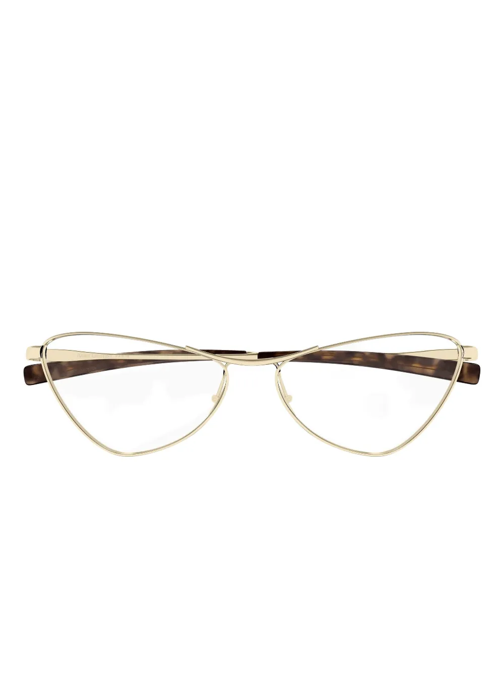 Saint Laurent Eyewear Eyeglasses In Gold