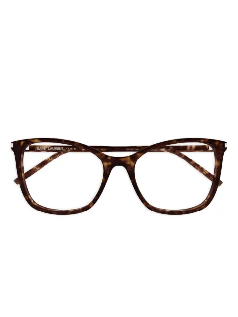 Saint Laurent Eyewear geometric-frame glasses