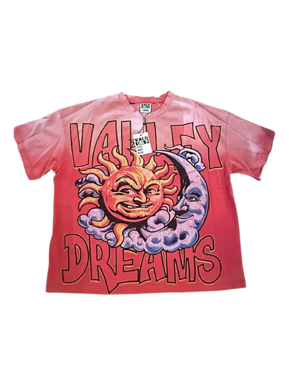 Vale Sun-print T-shirt In Red