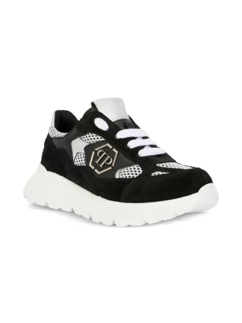 Philipp Plein Junior panelled low-top sneakers