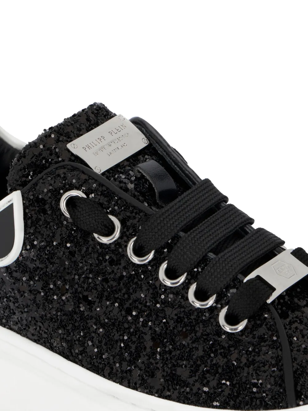 Philipp Plein Junior Low-top sneakers Zwart