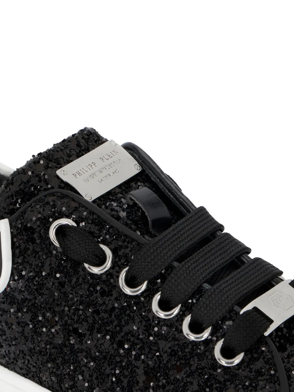 Philipp Plein Junior Low-top sneakers Zwart