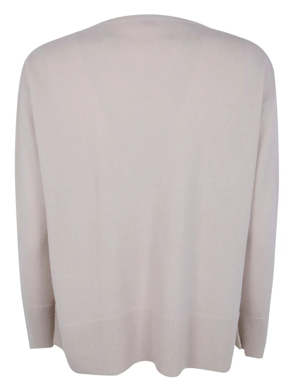 Rossopuro Ribbed Sweater In Neutral