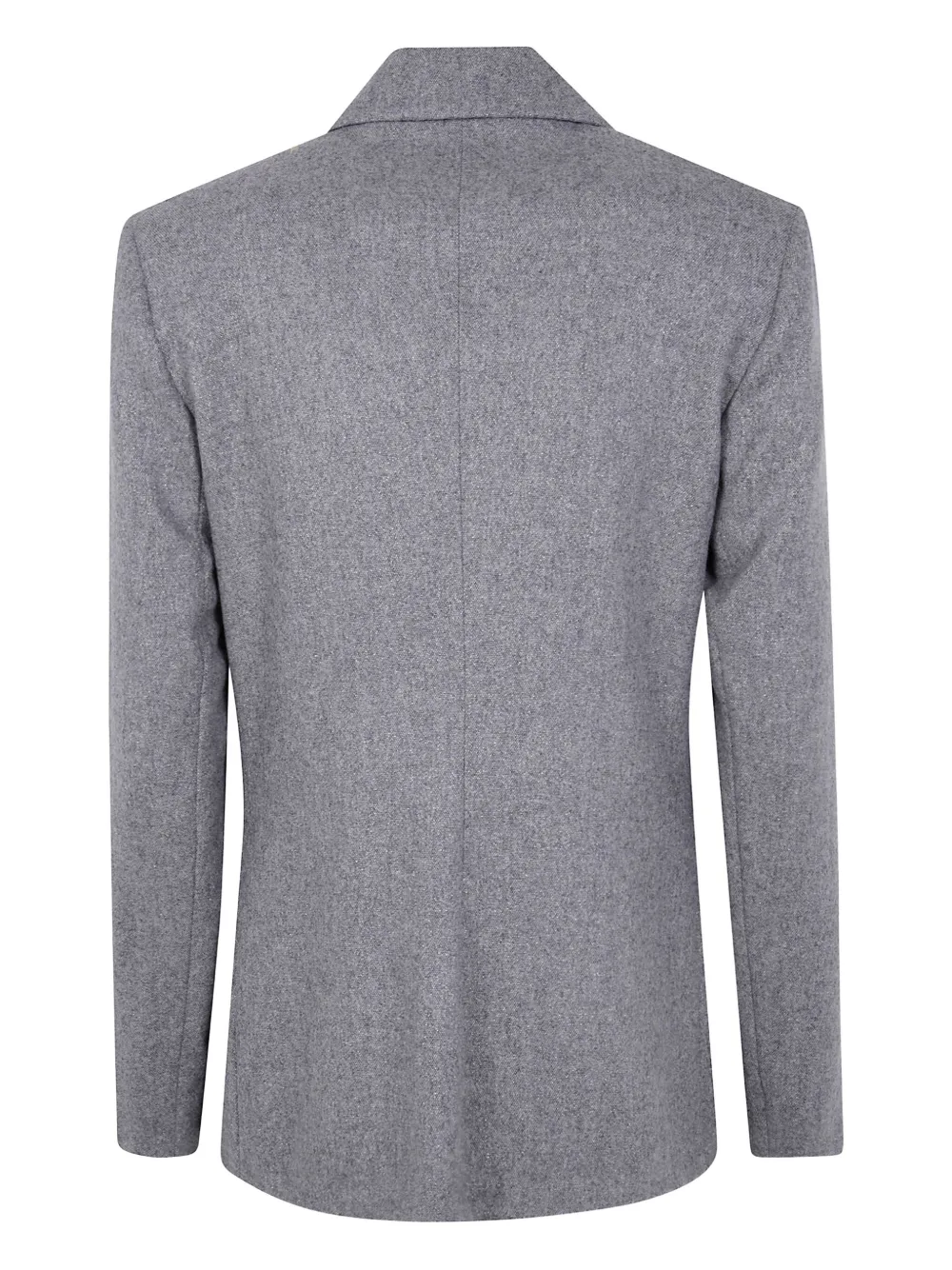 Antonelli Double-breasted Long-sleeved Blazer In Gray