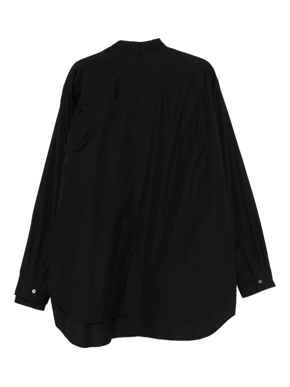Comme des Garçons Homme Plus layered shirt - Zwart