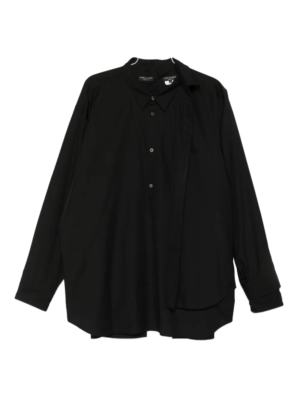 Comme des Garçons Homme Plus layered shirt - Nero