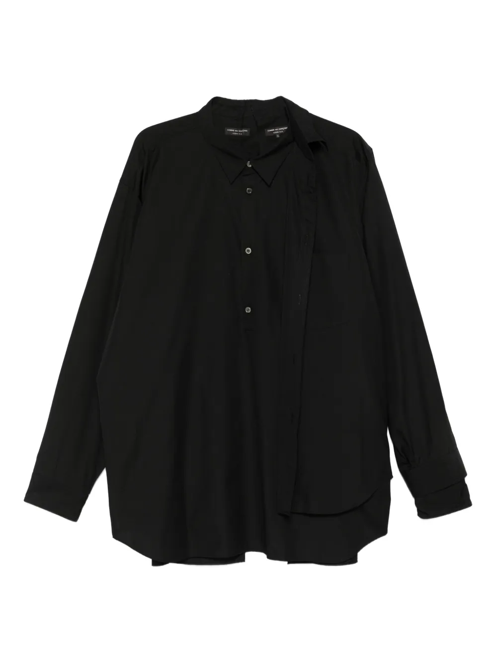 Comme des Garçons Homme Plus layered shirt - Nero