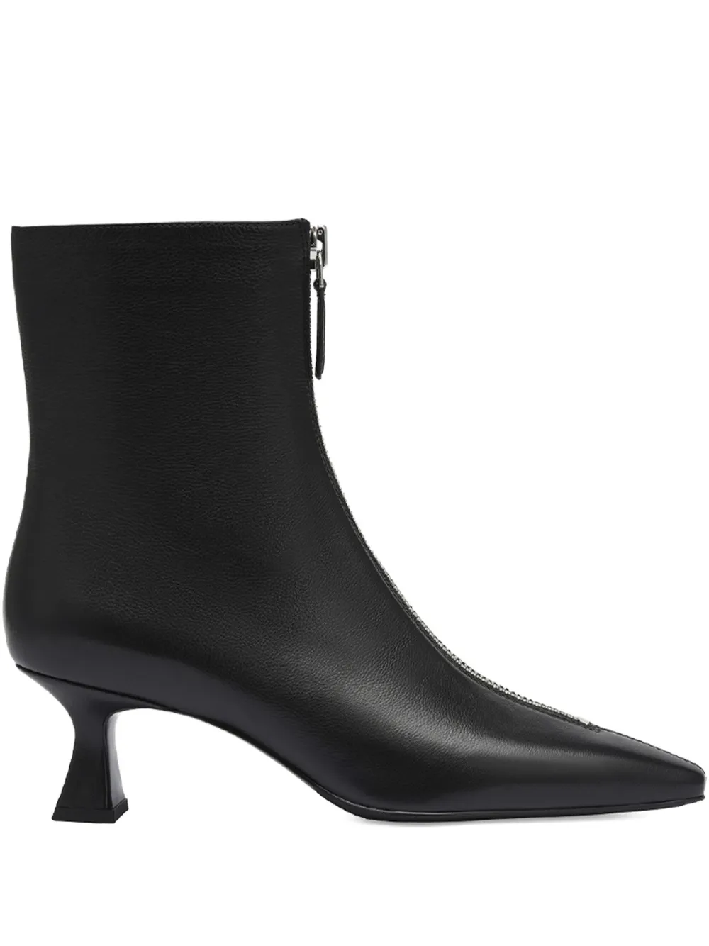 POTAMY botines de piel con tacón | negro | Image 1