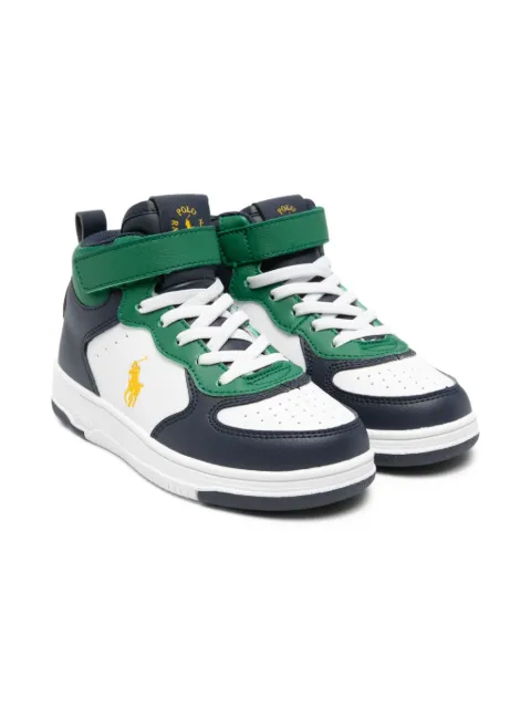 POLO RALPH LAUREN KIDS high-top trainers