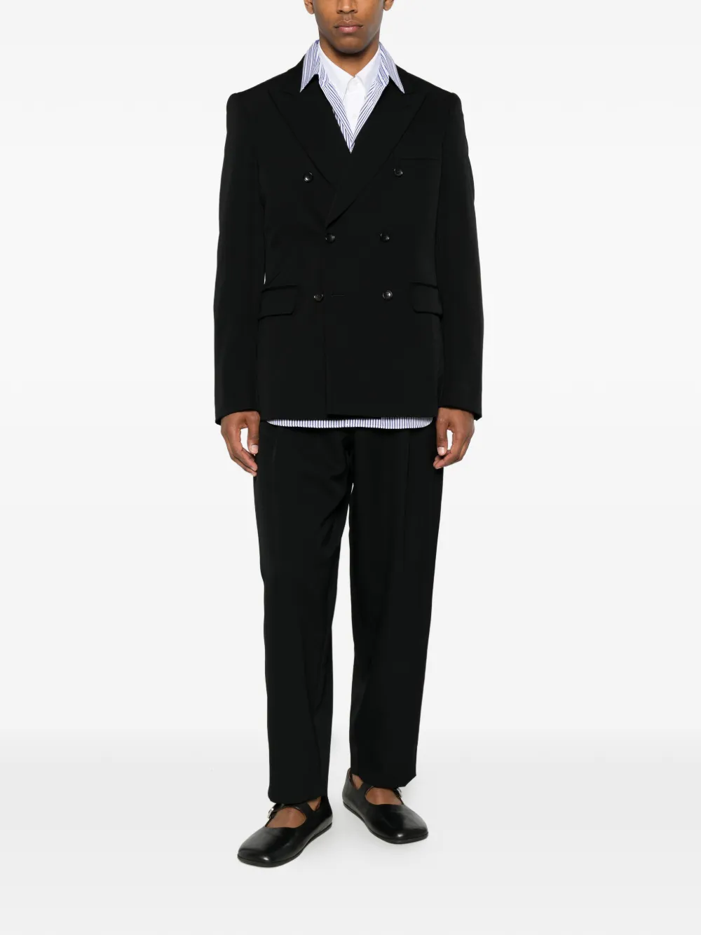Comme Des Garçons Homme Plus ダブルジャケット | ブラック | FARFETCH JP