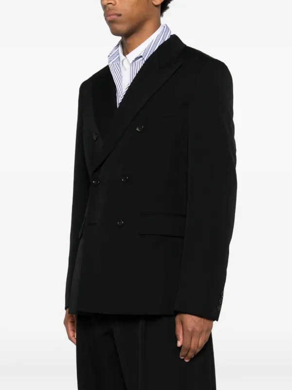Comme Des Garçons Homme Plus ダブルジャケット | ブラック | FARFETCH JP