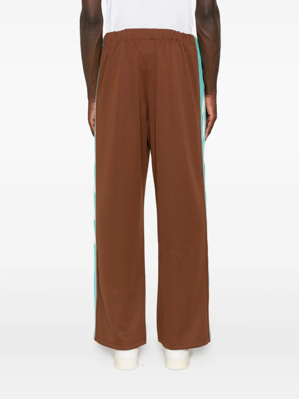Champion Side-stripe Track Pants In Brown