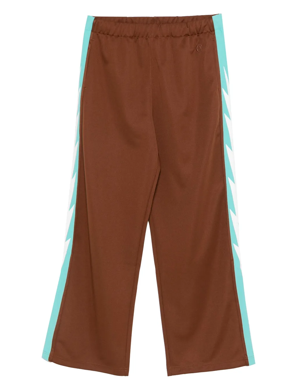 Champion side-stripe track pants | Brown | Image 1