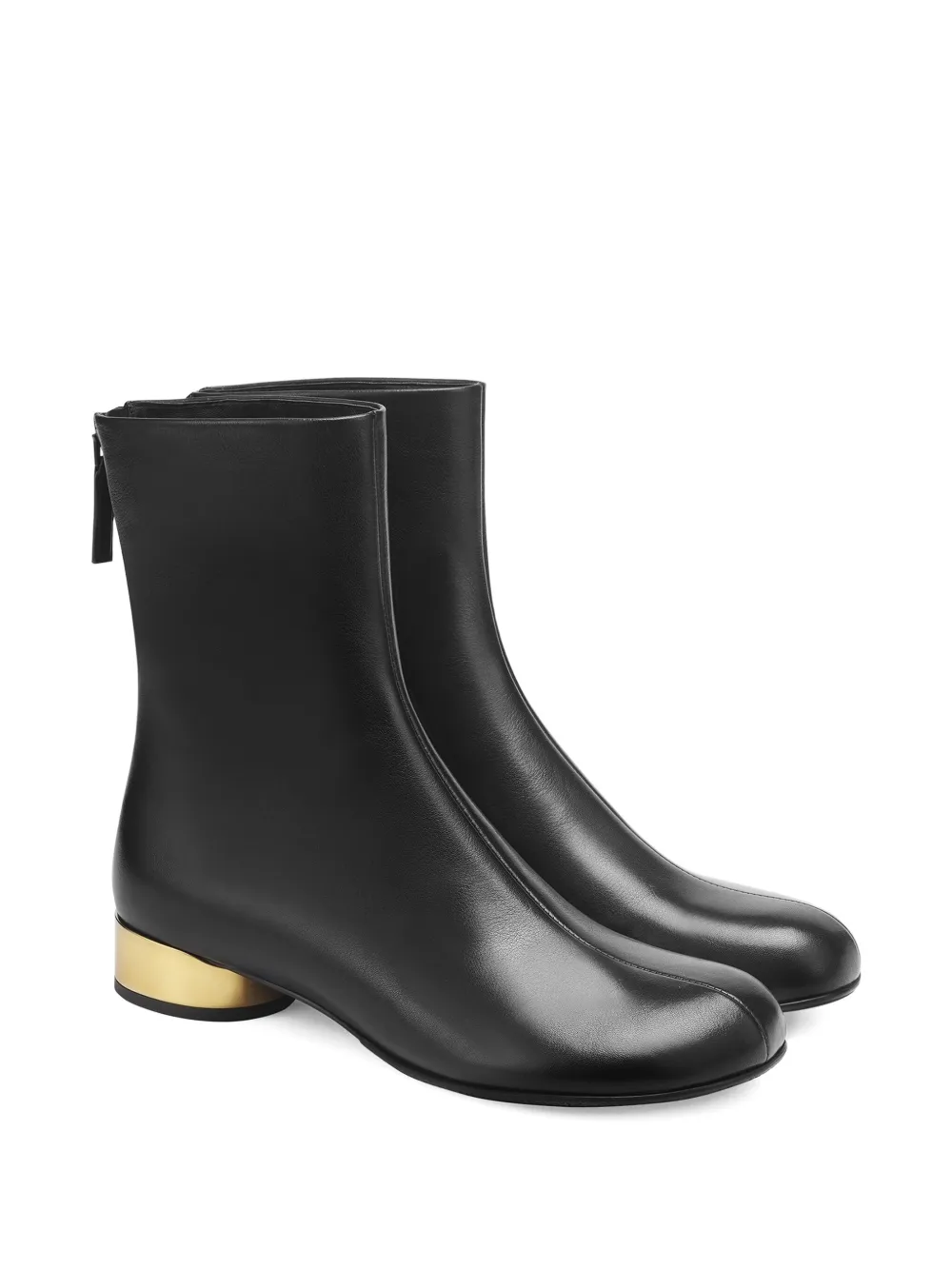 Potamy Knöchelhohe Lederstiefel In Multi