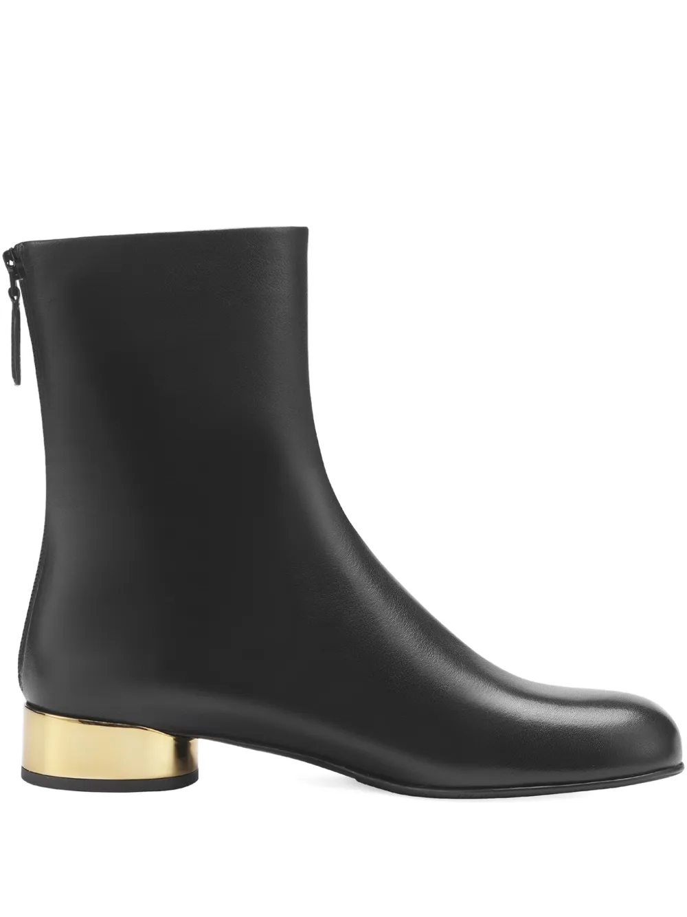Potamy Knöchelhohe Lederstiefel In Multi