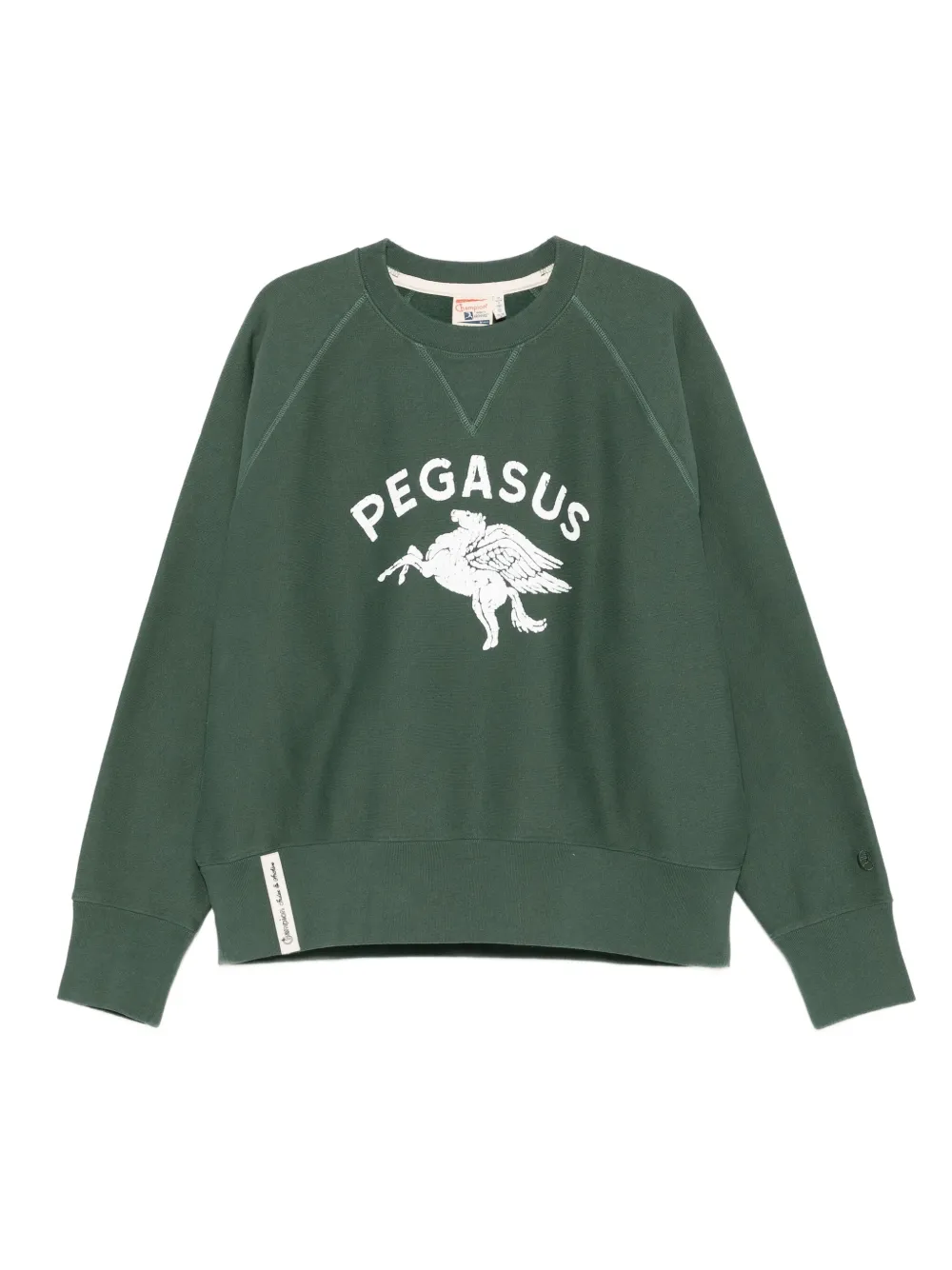 Champion Pegasus-print sweatshirt | Green | Image 1