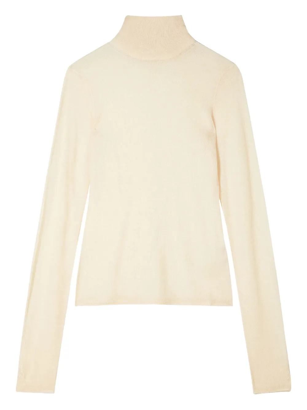 Patrizia Pepe Turtle-neck Sweater In Neutral
