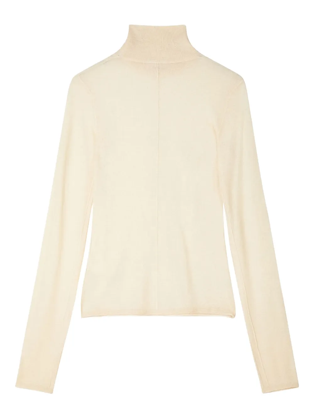 Patrizia Pepe Turtle-neck Sweater In Neutral