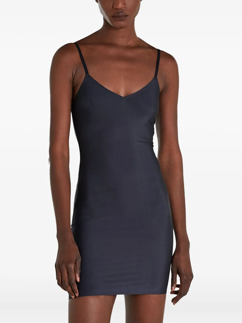 Patrizia Pepe Intimo nachthemd met V-hals Zwart