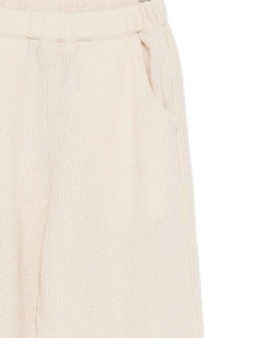 Lalalù Wide-leg Trousers In Neutral