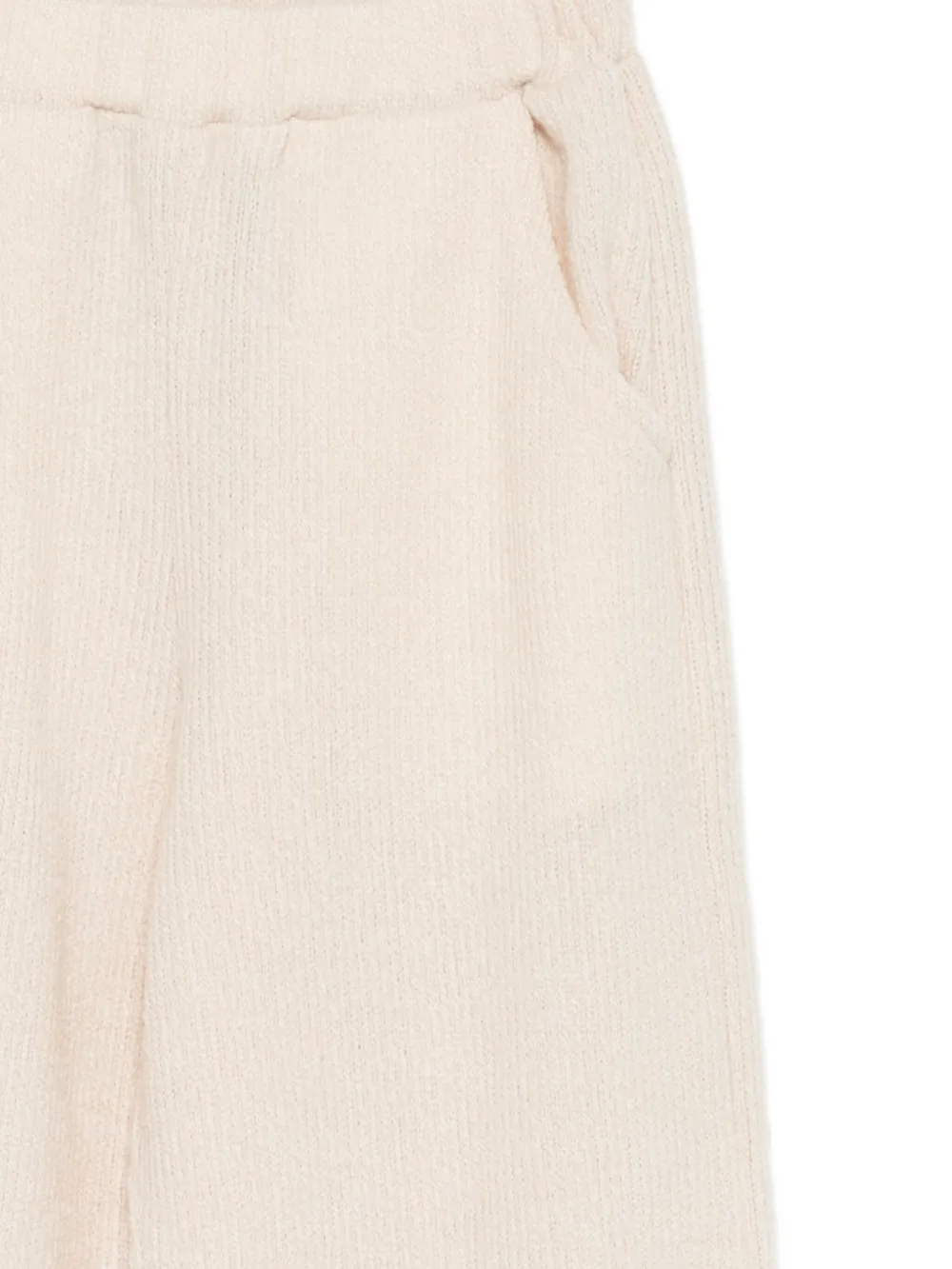 LALALU Broek met wijde pijpen Beige
