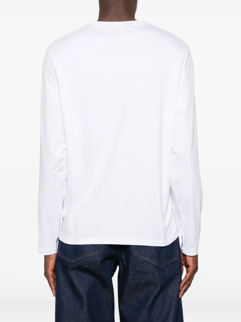 7 For All Mankind T-shirt met lange mouwen Wit