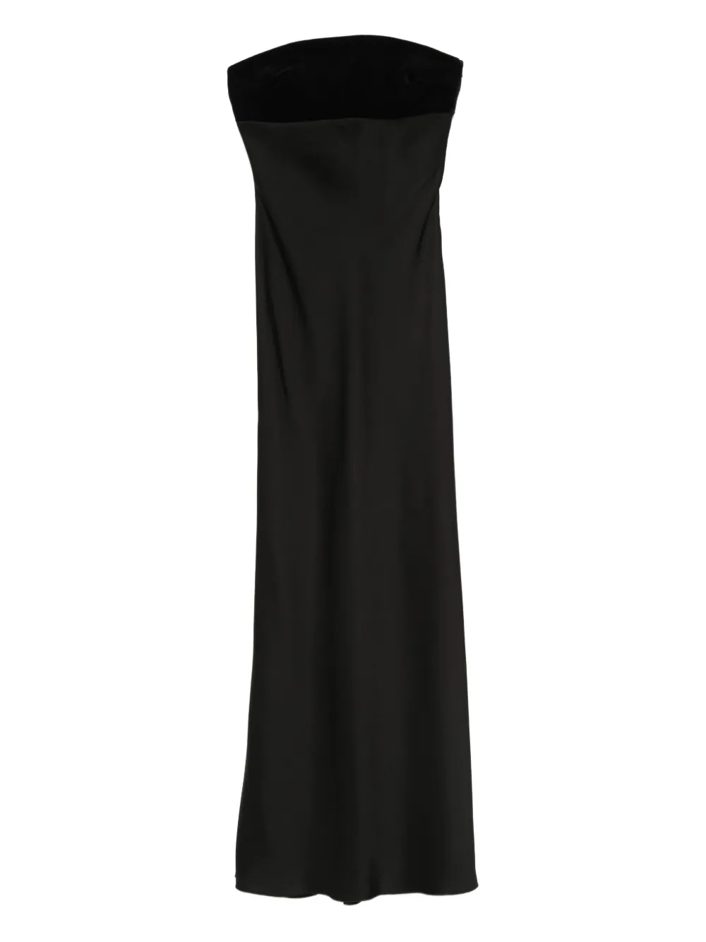 Max Mara ストラップレス ドレス - ブラック Max Mara ストラップレス ドレス - ブラック