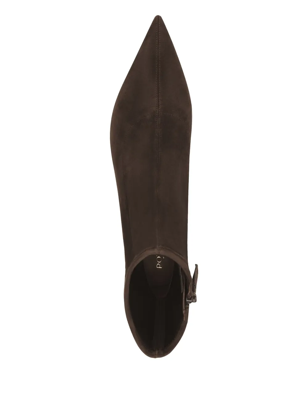 Potamy Suede Heeled Ankle Boots In Brown