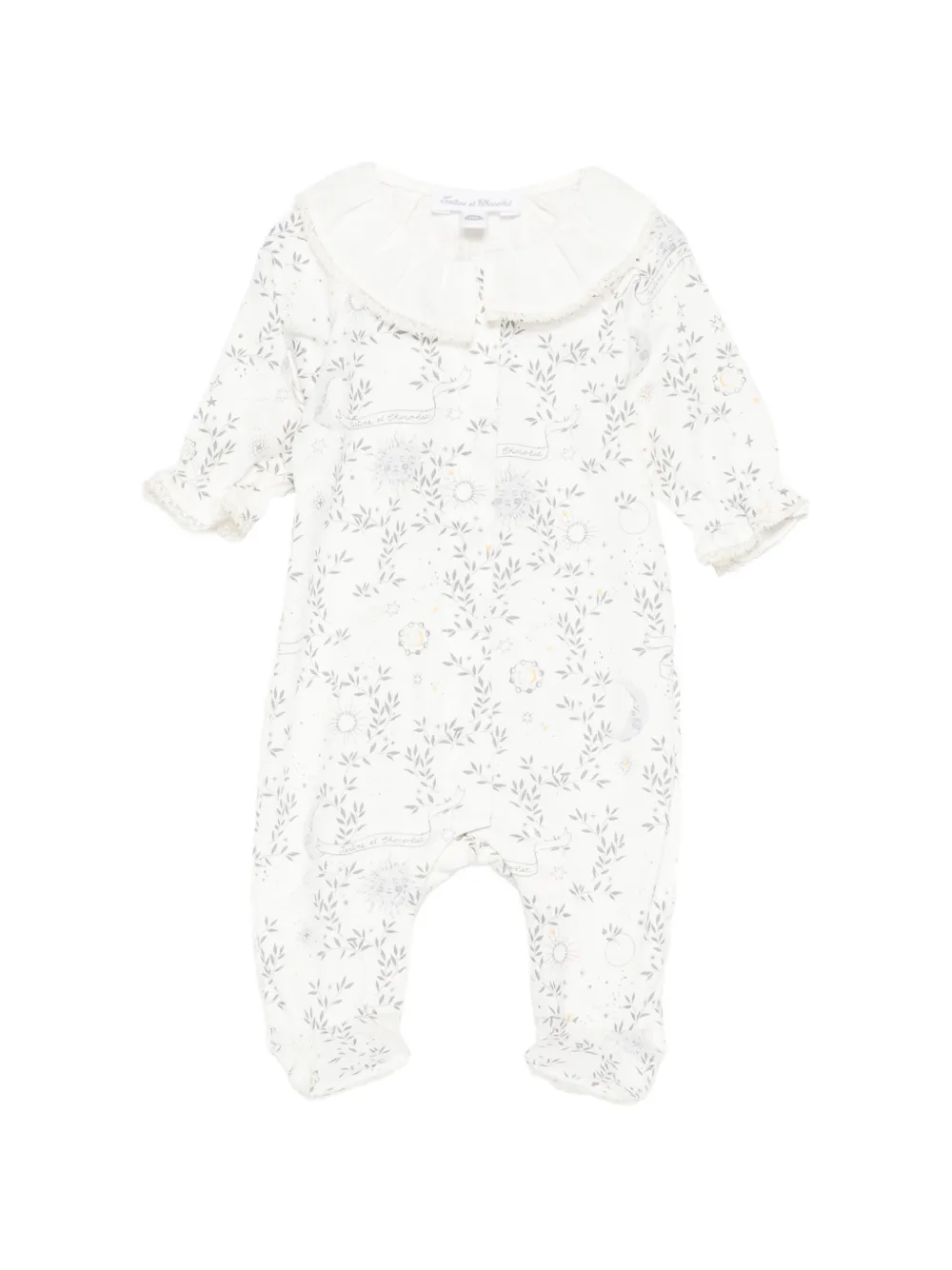 Tartine Et Chocolat Pigiama con stampa - Bianco