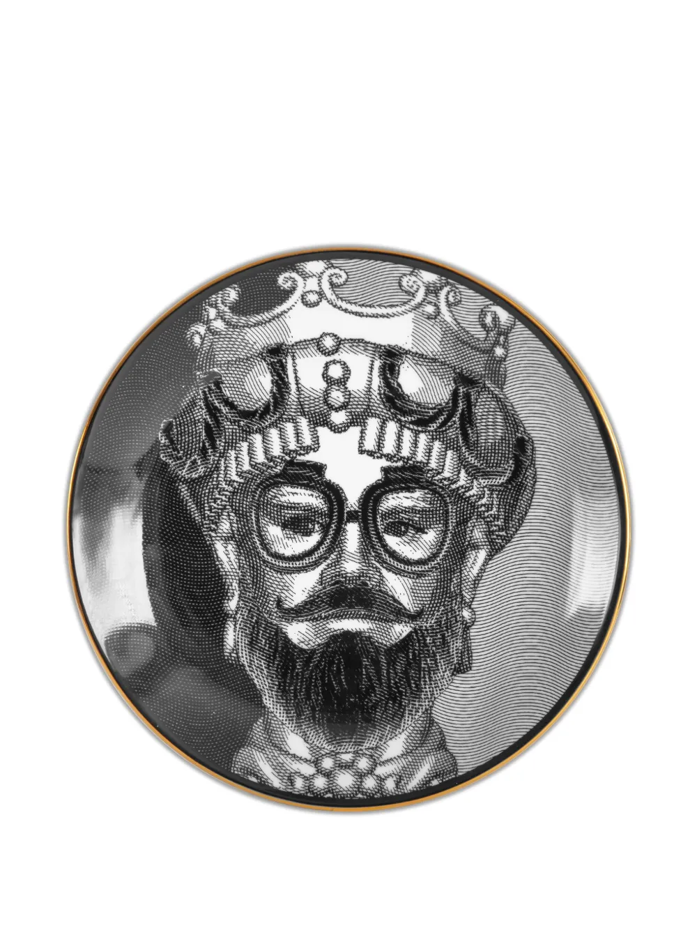 BACI MILANO L'Hypster decorative plate - Schwarz