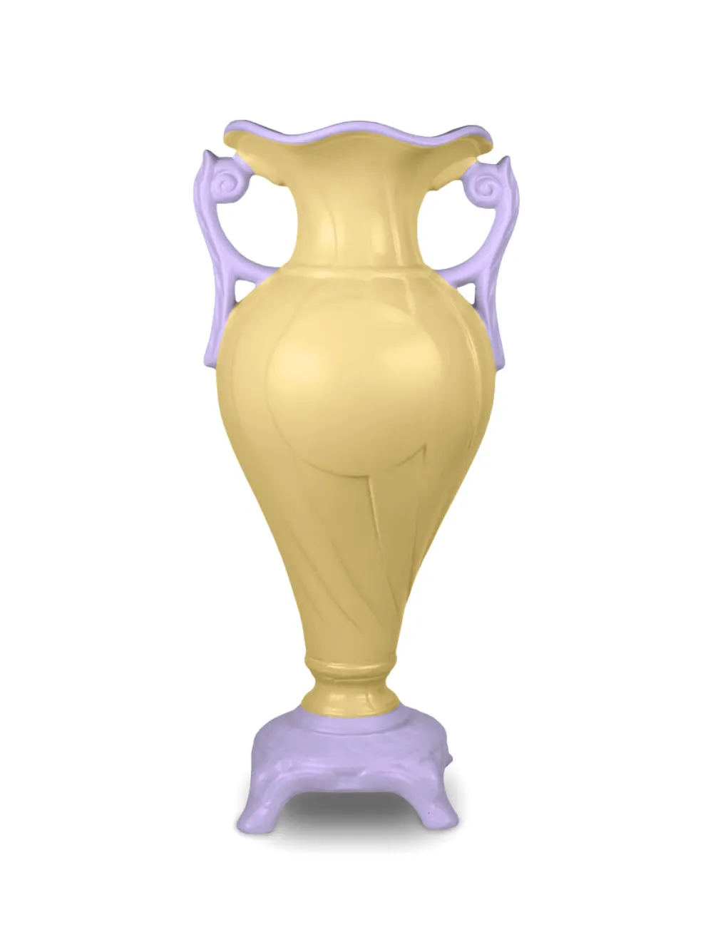 BACI MILANO Zweifarbige Vase - Gelb