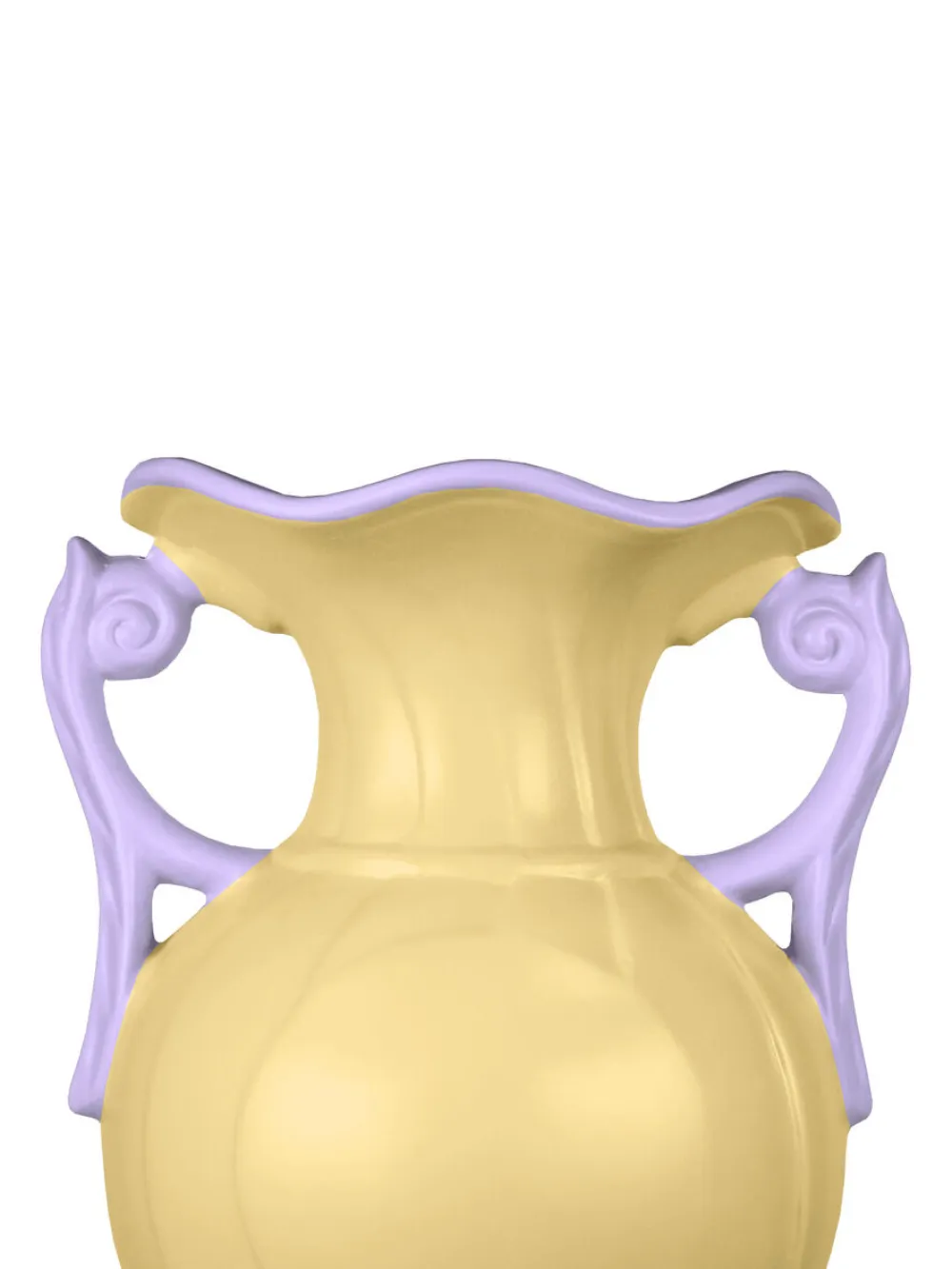 BACI MILANO Tweekleurige vaas - Geel