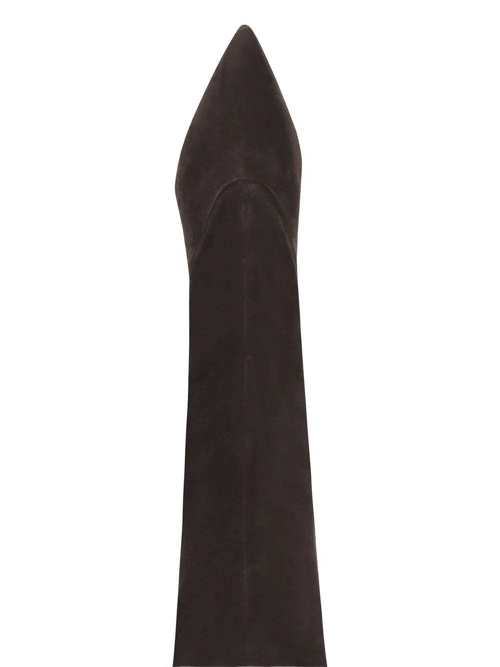 Potamy Suede Heeled Knee-high Boots In Brown