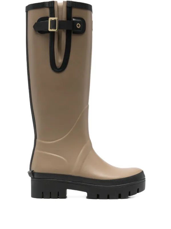 Barbour Leighton knee-high Boots | Neutrals | FARFETCH