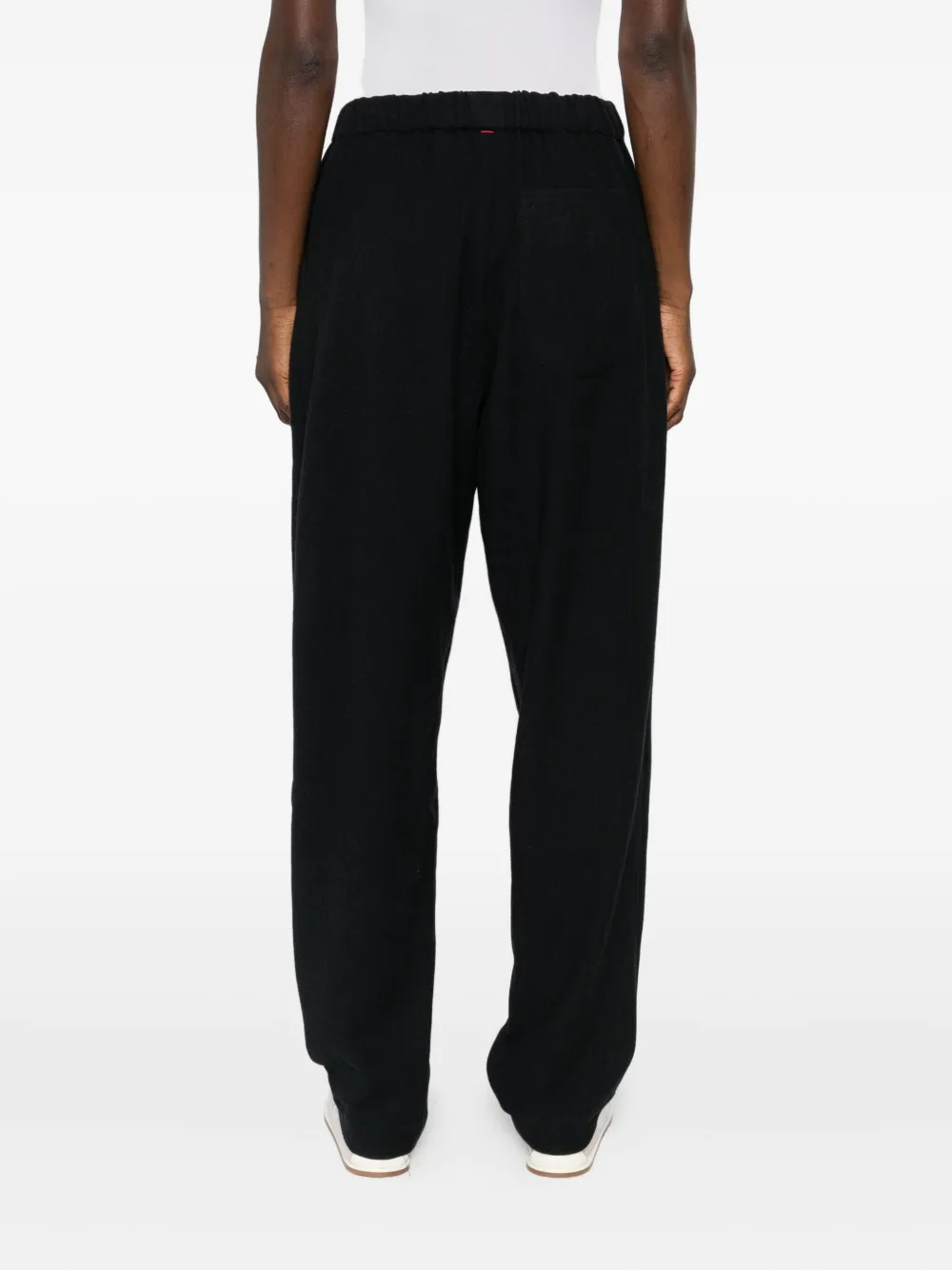 Casey Casey Elasticated-waist Trousers In Brown