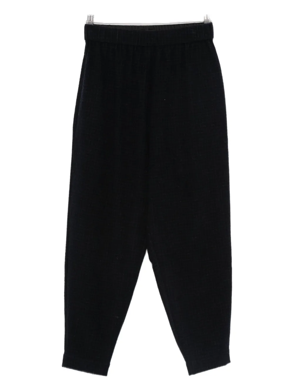 Casey Casey Cashmere-wool Knitted Pants In Black