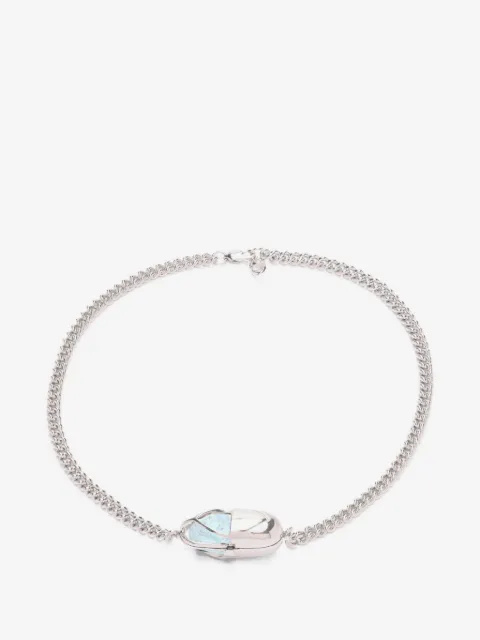 Capsule Eleven Capsule Crystal aquamarine necklace