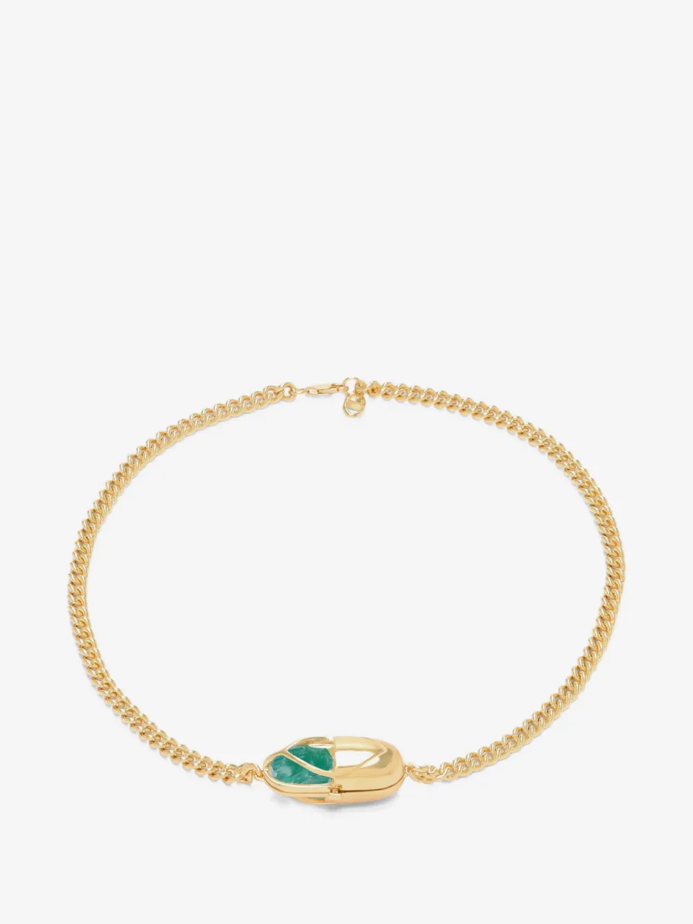 Capsule Eleven Capsule Crystal onyx necklace | Gold | Image 1